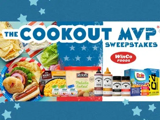 WinCo Foods Cookout MVP Sweepstakes – Limited States