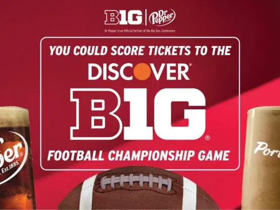 Dr Pepper Portillo’s Big Ten Championship Game Giveaway – Limited States