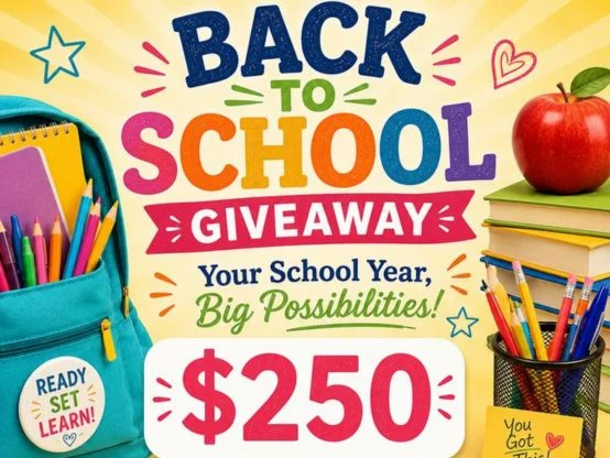 Just A Pinch Back-to-School Boost Sweepstakes