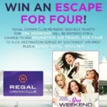 Regal Crown Club Spa Weekend Travel Sweepstakes