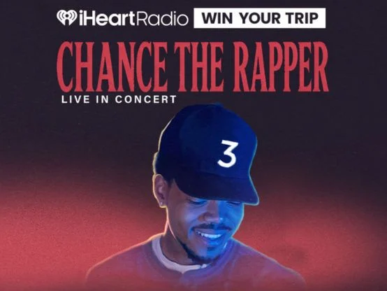 iHeartRadio Chance The Rapper Coloring Book Ten Year Anniversary Tour Sweepstakes