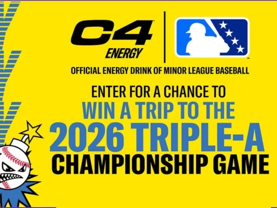 C4 Performance Energy x MiLB Championship Game Sweepstakes