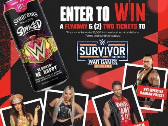 Seagram’s Escapes Spiked Escape With The Superstars Sweepstakes