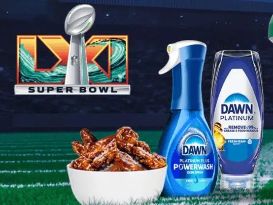 Dawn & Cascade Super Bowl LXI Sweepstakes – Purchase / Mail-In