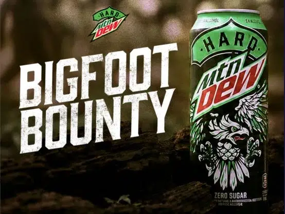 Hard Mountain Dew Bigfoot Bounty Contest