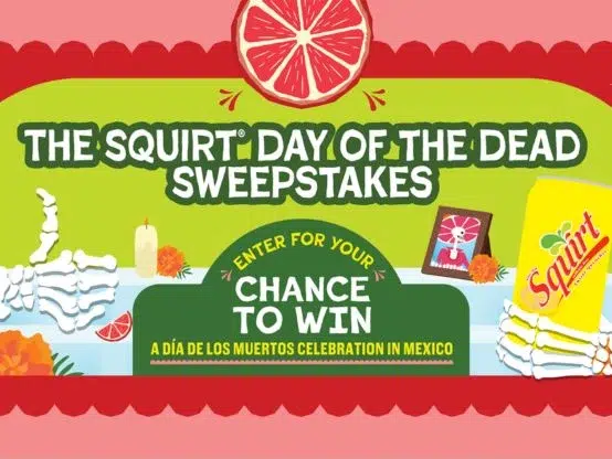 Squirt Day of the Dead Sweepstakes – Hot Pick!