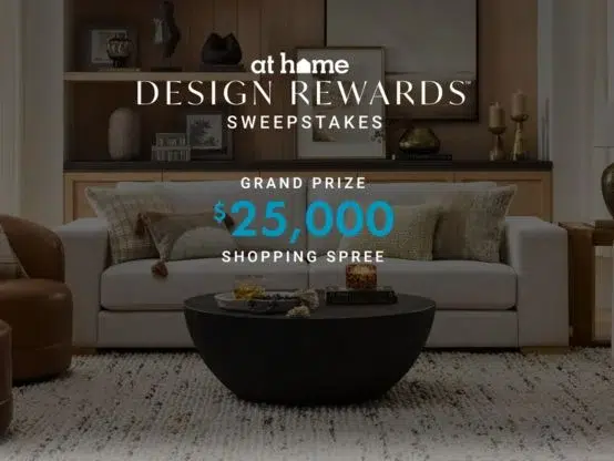 At Home Design Rewards Sweepstakes & Instant Win