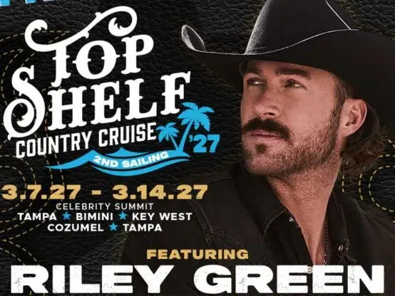 Bobby Bones Show Riley Green & Top Shelf Country Cruise Sweepstakes