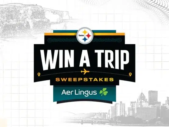 Pittsburgh Steelers Aer Lingus Ireland Watch Party Sweepstakes – Hot Pick!