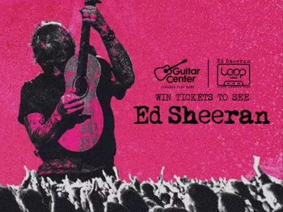 Guitar Center Ed Sheeran Loop Tour Flyaway Sweepstakes – Hot Pick!