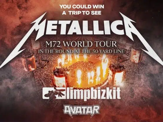 Audacy Metallica in Cleveland Flyaway National Contest