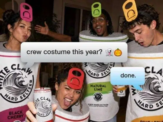 White Claw Wednesday Shore Club Halloween Claw-stumes Sweepstakes