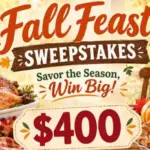 Just A Pinch Fall Feast Sweepstakes