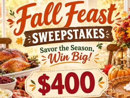 Just A Pinch Fall Feast Sweepstakes