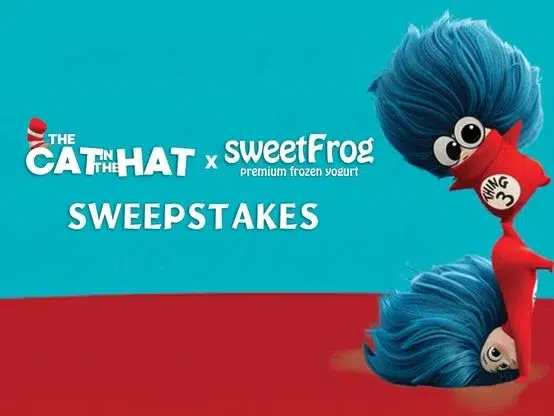 sweetFrog The Cat in the Hat Sweepstakes