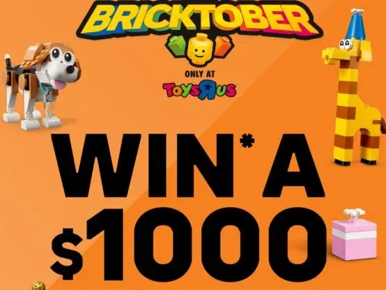 Toys R Us Bricktober Sweepstakes – Instagram