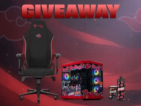 G Fuel Akatsuki PC Giveaway