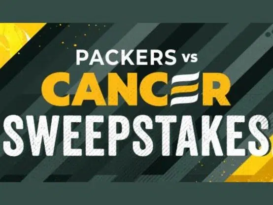 Green Bay Packers vs Cancer Sweepstakes